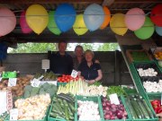Barnes' fruit stall has been on Urmston Market for three generations.