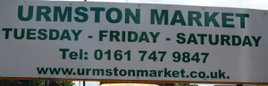No logo: Urmston Market's lack of corporate branding is part of its charm.