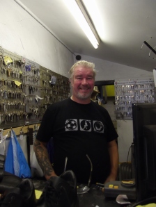 Friendly, professional service at Wizard Shoe Repairs and Key Cutting on Flixton Road.