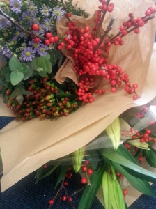 Flowers from Urmston Market.